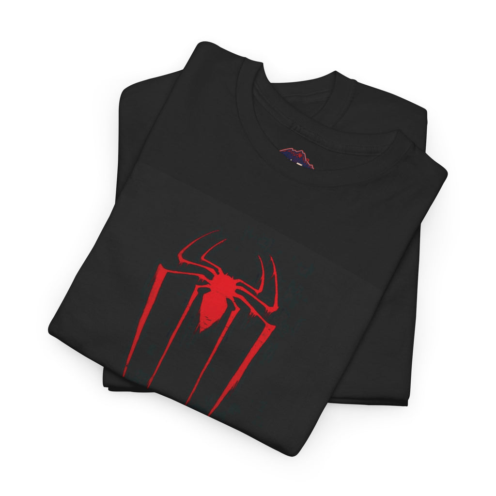 Faith Spider Tee — "Brand New Faith" Cross & Spiderweb Christian Graphic T‑Shirt