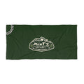 Beach Towel - Mintz Apparel Outdoor Logo Cotton-Blend Towel (Forest Green)