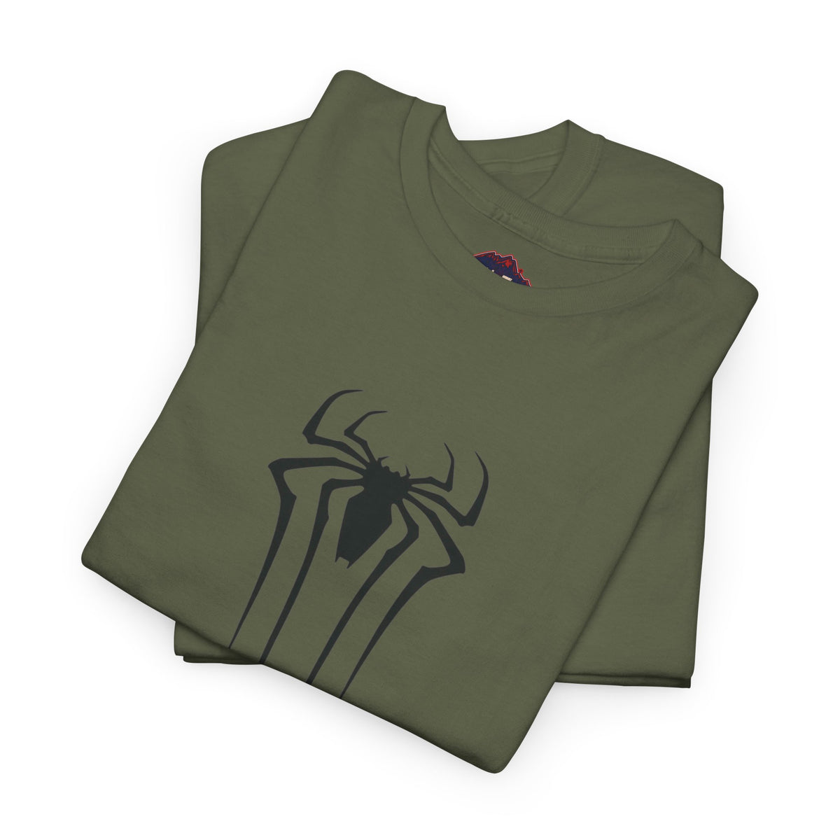 Faith Spider Tee — "Brand New Faith" Cross & Spiderweb Christian Graphic T‑Shirt