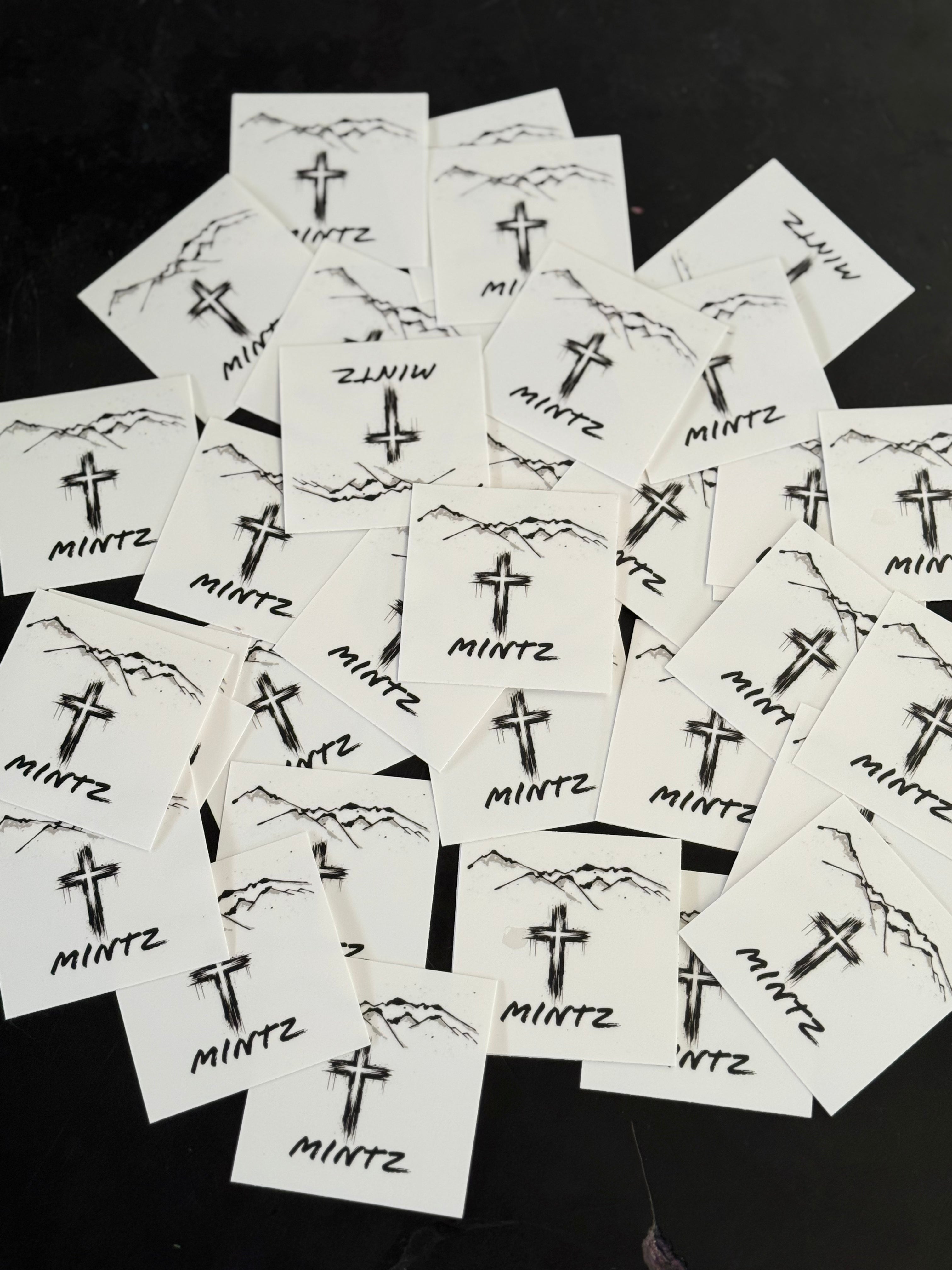 Mintz logo sticker