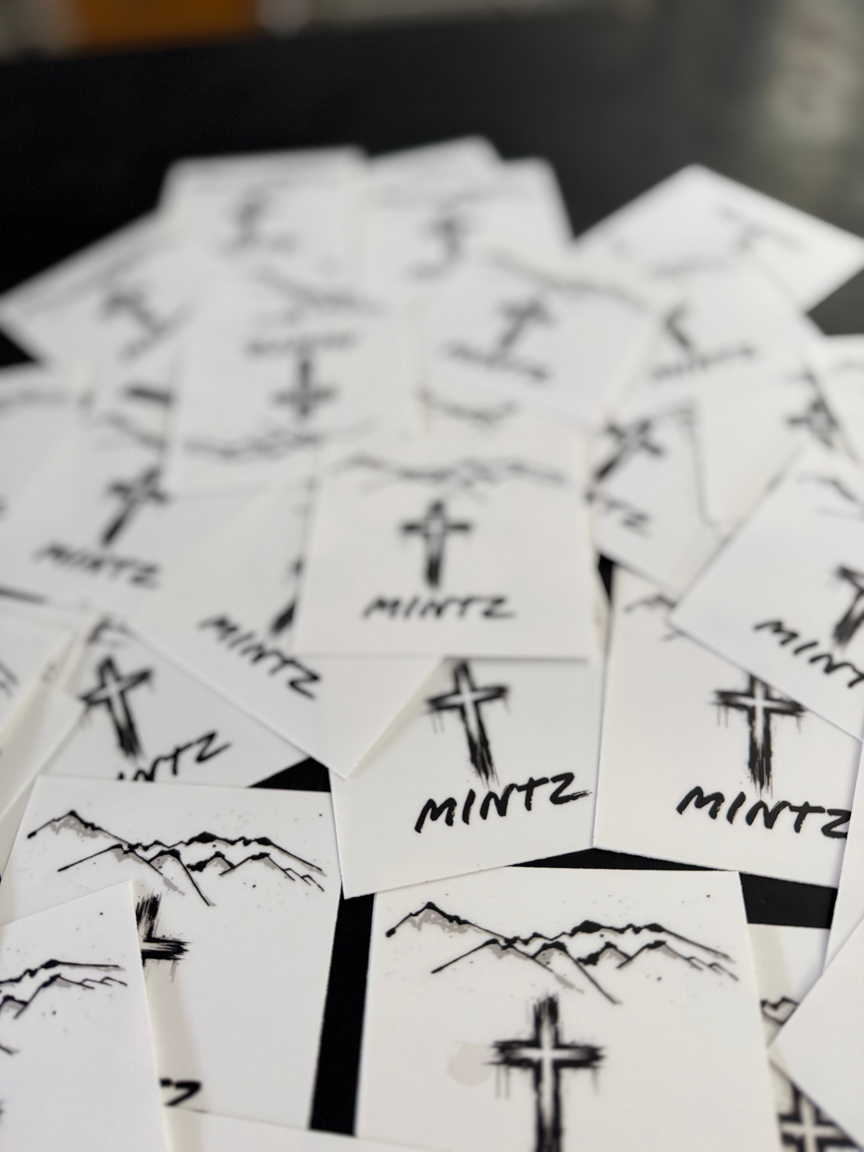 Mintz logo sticker